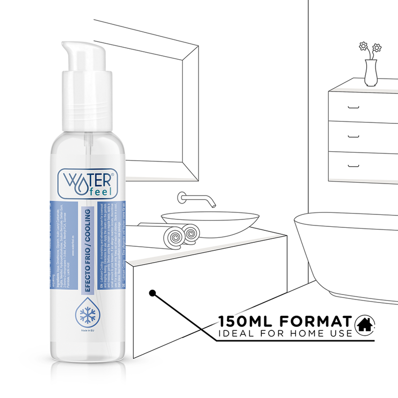 WATERFEEL LUBRICANTE EFECTO FRIO 150 ML