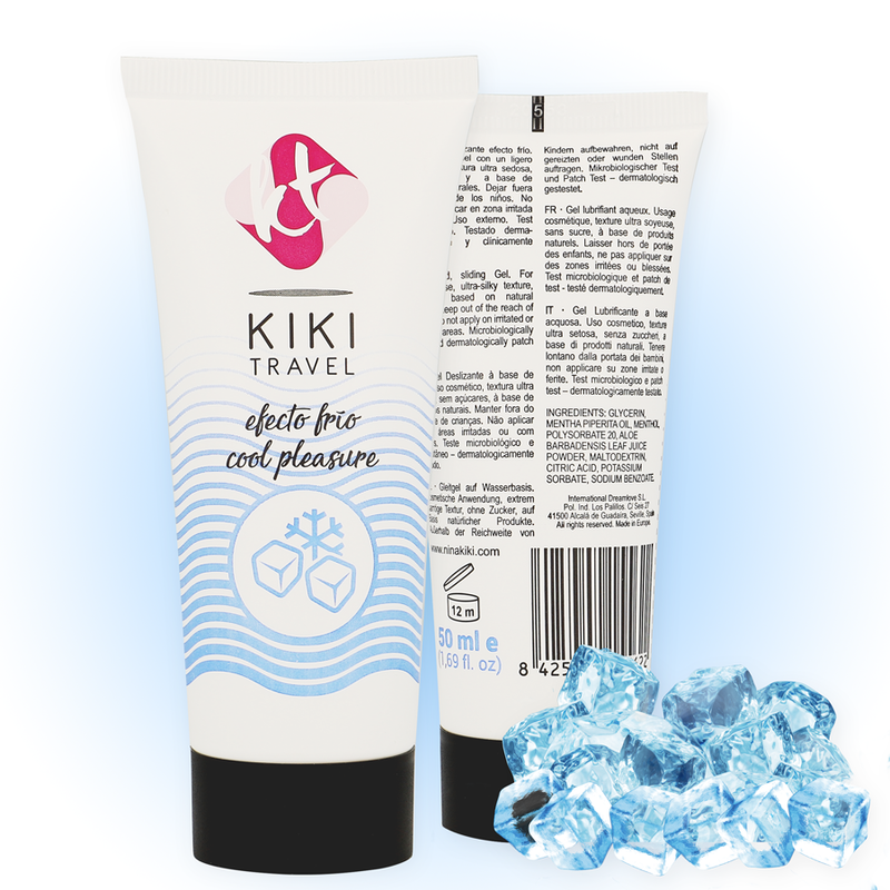 KIKI TRAVEL GEL DESLIZANTE EFECTO FRIO INTENSIFICADOR 50 ML