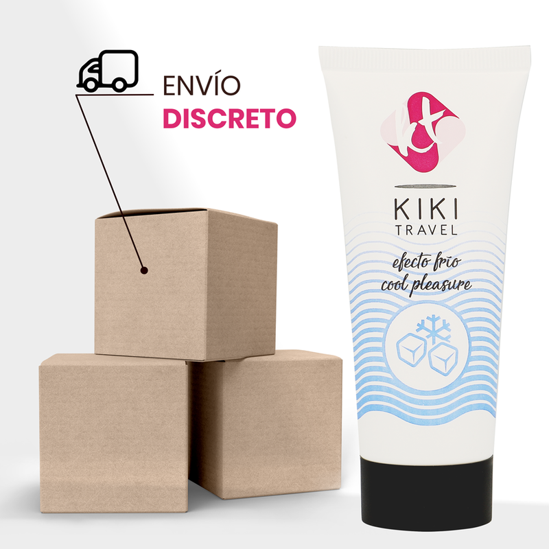 KIKI TRAVEL GEL DESLIZANTE EFECTO FRIO INTENSIFICADOR 50 ML