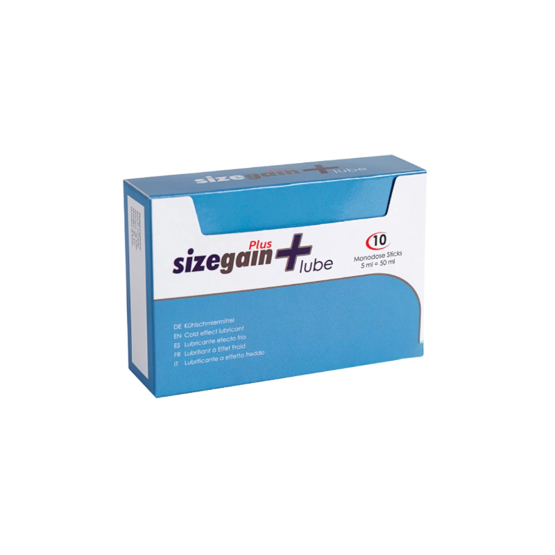 500 COSMETICS SIZEGAIN PLUS LUBE LUBRICANTE EFECTO FRIO