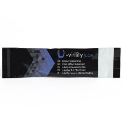 500 COSMETICS U VIRILITY LUBE LUBRICANTE EFECTO FRIO 10 X 5 ML 2