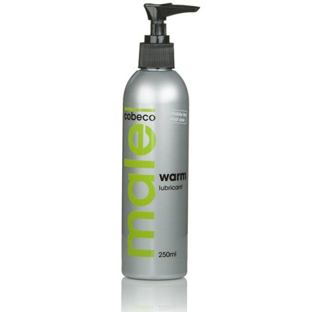 COBECO MALE LUBRICANTE EFECTO CALOR 250 ML