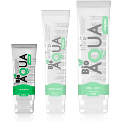 BIOAQUA LUBRICANTE INGREDIENTES NATURALES BASE AGUA 50 ML 2