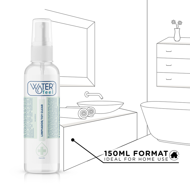 WATERFEEL LIMPIADOR JUGUETES STERILE 150 ML