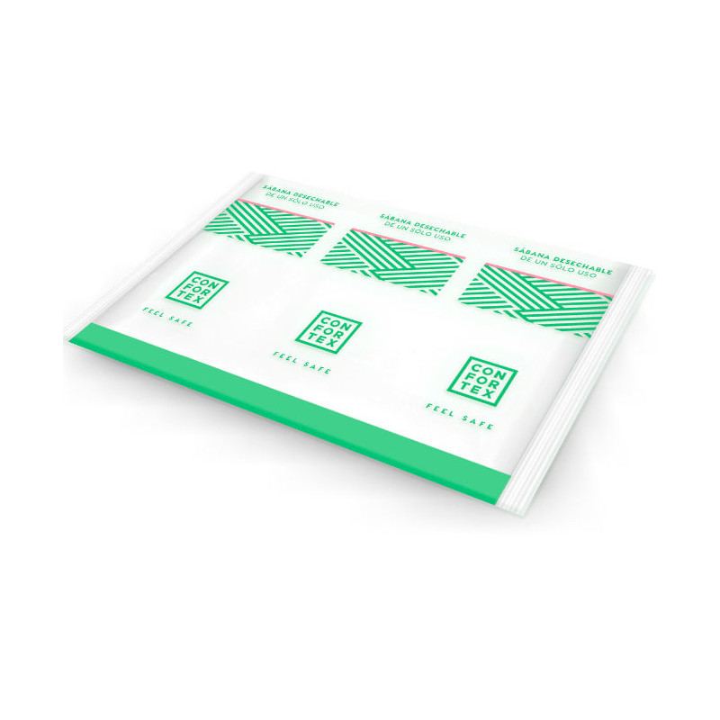 CONFORTEX SABANAS HIGIENICAS DESECHABLES EN BOLSA INDIVIDUAL