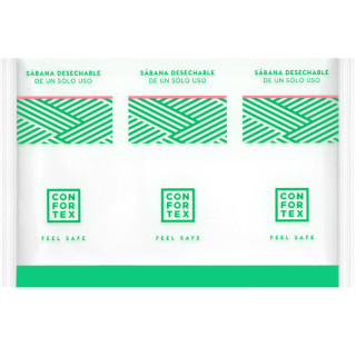 CONFORTEX SABANAS HIGIENICAS DESECHABLES EN BOLSA INDIVIDUAL