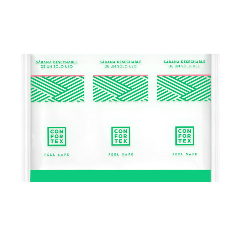 CONFORTEX SABANAS HIGIENICAS DESECHABLES EN BOLSA INDIVIDUAL