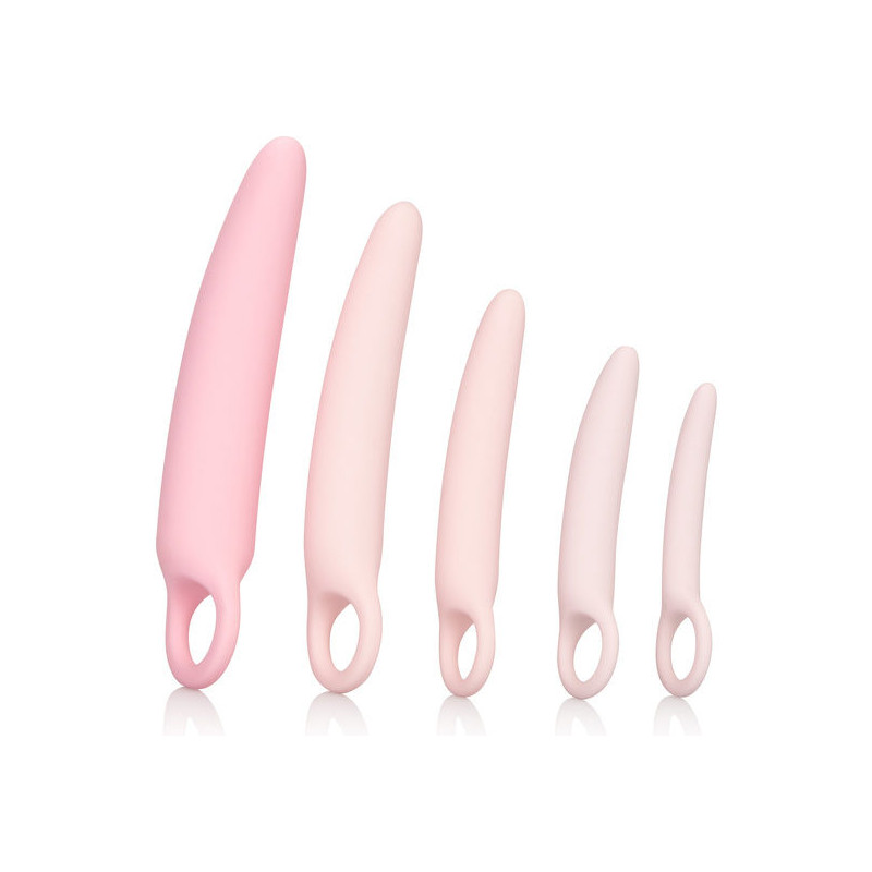 CALEXOTICS INSPIRE KIT DILATADOR VAGINAL SILICONA 5 PCS