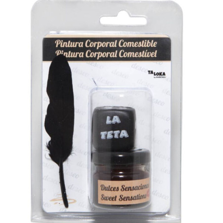 TALOKA PINTURA CORPORAL COMESTIBLE SABOR CHOCOLATE DADO