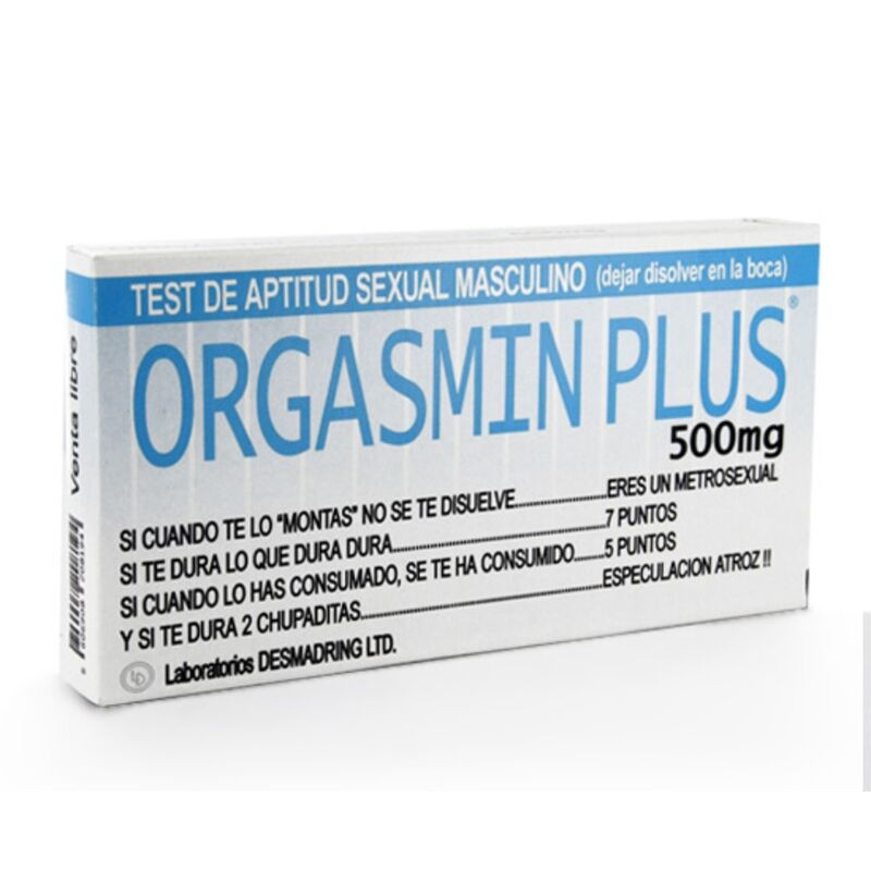DIABLO GOLOSO ORGASMIN PLUS CAJA DE CARAMELOS MASCULINO