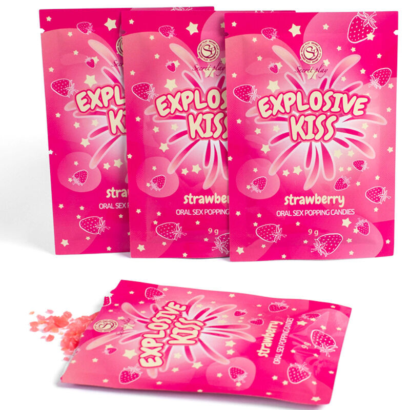 SECRETPLAY CARAMELOS EXPLOSIVOS FRESA