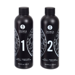 SHUNGA GEL DE MASAJE EROTICO CUERPO A CUERPO ORIENTAL FRESAS Y CAVA 2