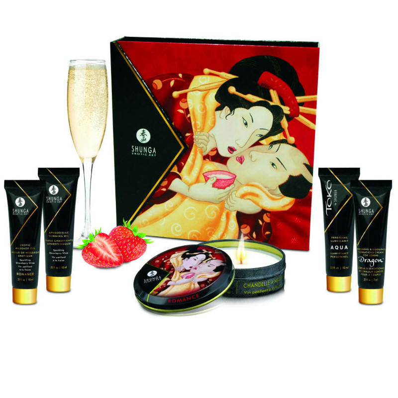 SHUNGA KIT SECRET GEISHA FRESAS Y CAVA