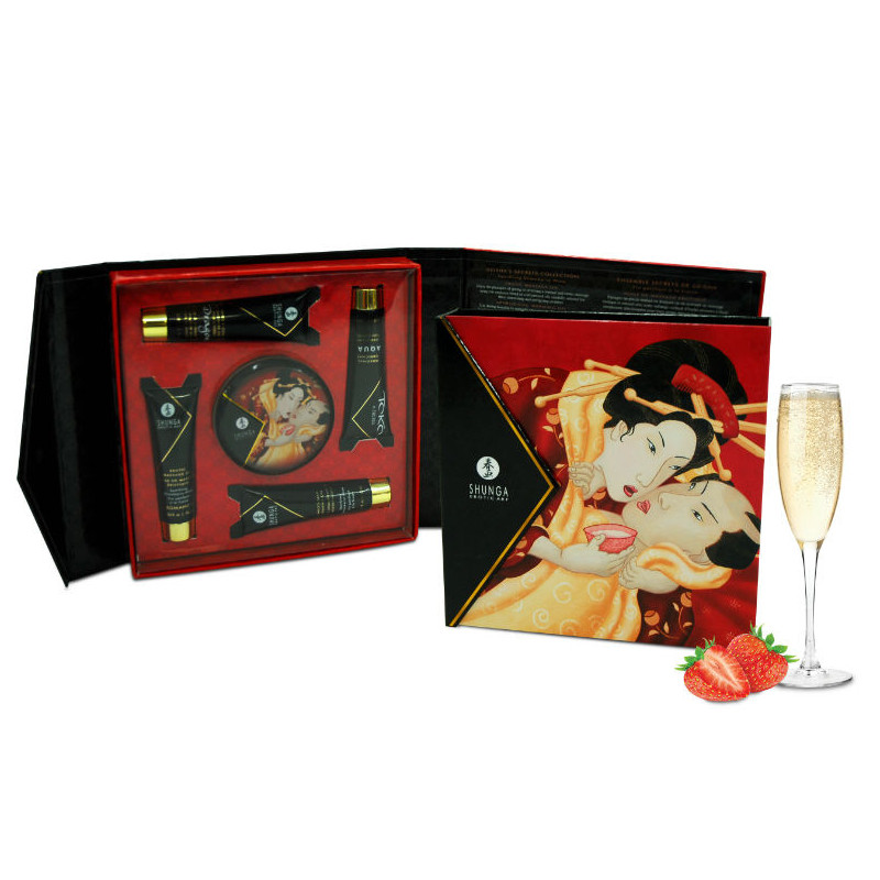 SHUNGA KIT SECRET GEISHA FRESAS Y CAVA
