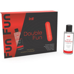 INTT RELEASES DOUBLE FUN KIT CON BALA VIBRADORA Y GEL DE MASAJE FRESA 2