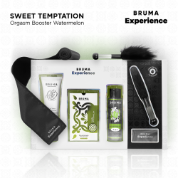BRUMA XPERIENCE KIT TENTACION DULCE SANDIA CON POTENCIADOR DE ORGASMOS 2