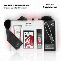 BRUMA XPERIENCE KIT TENTACION DULCE FRESA CON POTENCIADOR DE ORGASMOS 2