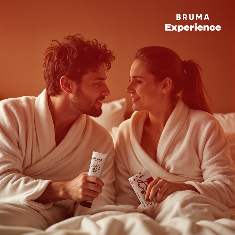 BRUMA XPERIENCE KIT TENTACION DULCE FRESA VIBRO ORGASMICA