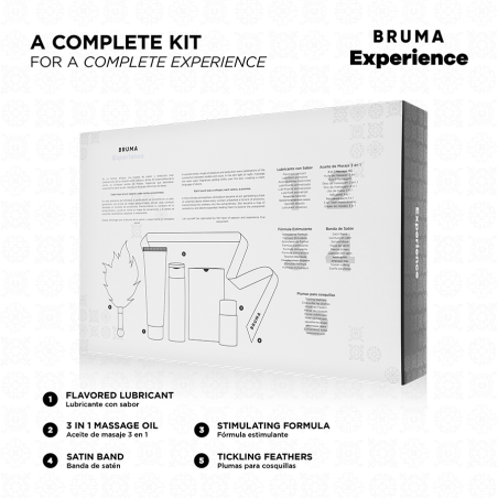 BRUMA XPERIENCE KIT TENTACION DULCE FRESA VIBRO ORGASMICA