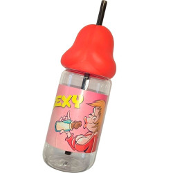 DIABLO PICANTE BIBERON FORMA PENE 360 ML ROJO