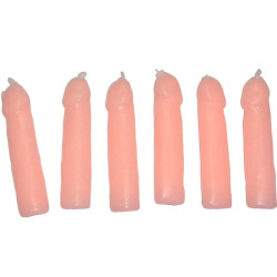 DIABLO PICANTE 6 VELAS FORMA PENE CARNE 2
