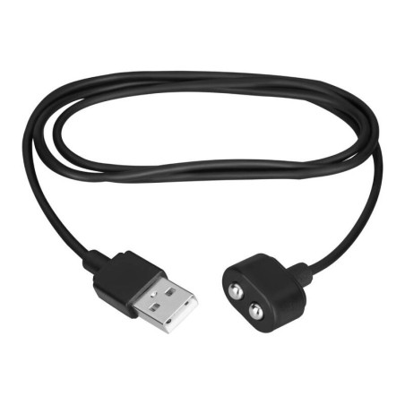 SATISFYER CABLE USB CARGADOR NEGRO