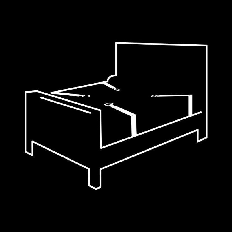 FETISH SUBMISSIVE SET DE ESPOSAS Y ATADURAS CON FORRO DE NEOPRENO