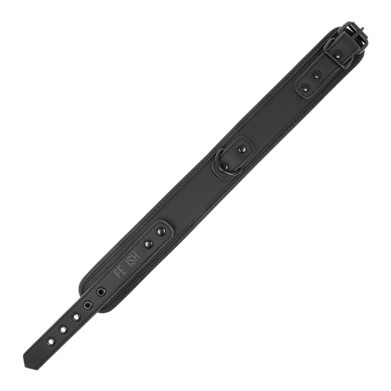 FETISH SUBMISSIVE COLLAR CON CADENA CON FORRO DE NEOPRENO