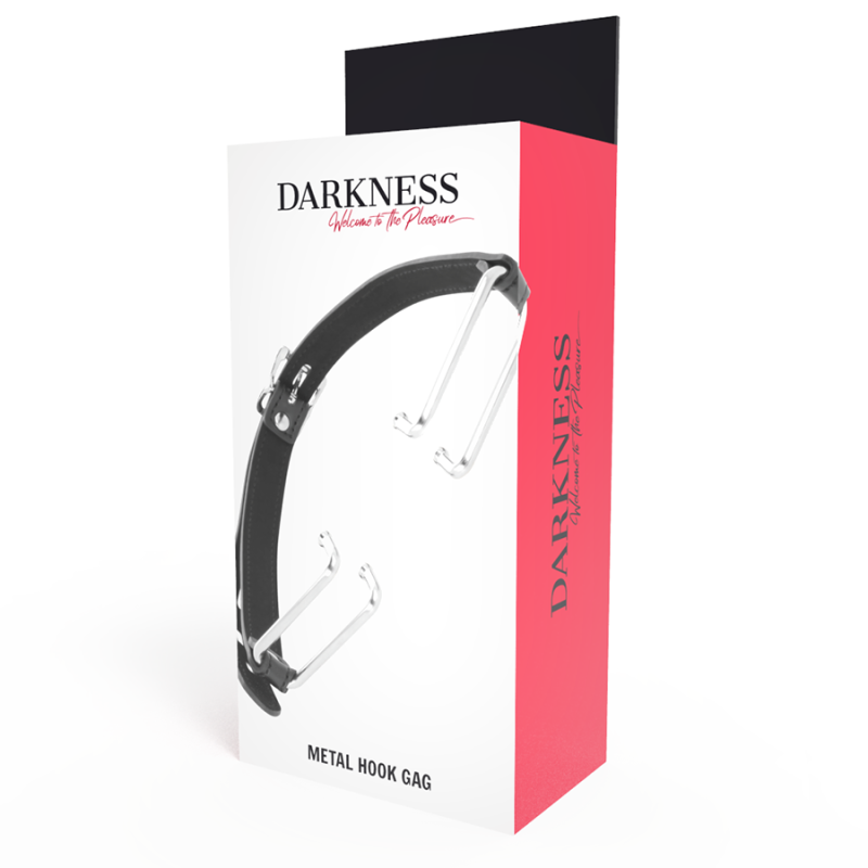 DARKNESS MORDAZA CON GANCHO NEGRO