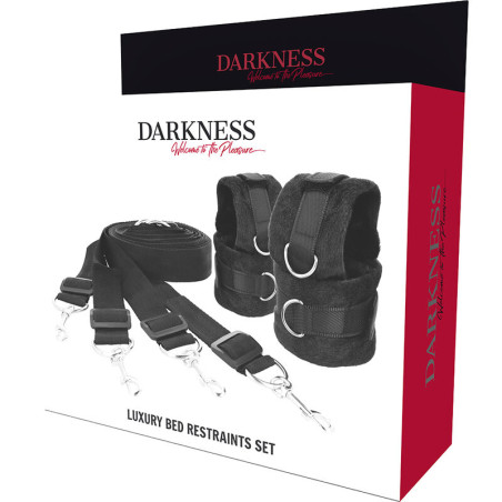 DARKNESS SET DE ATADURAS PARA LA CAMA