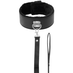 DARKNESS COLLAR FORRADO CON CADENA TITANIUM 2