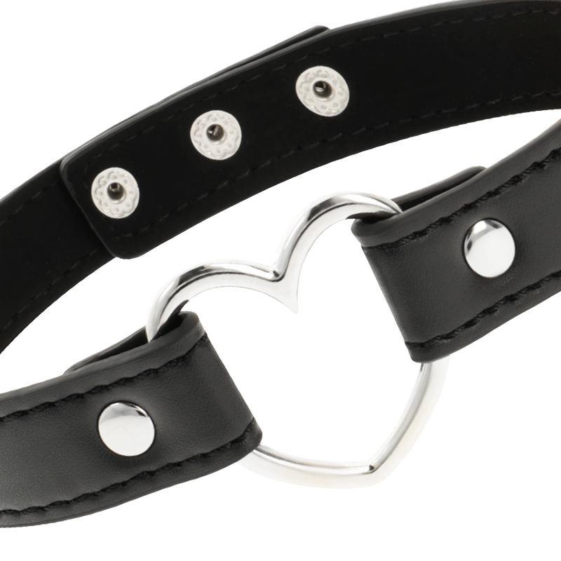 COQUETTE CHIC DESIRE COLLAR CUERO VEGANO ACCESORIO WOMAN CORAZON