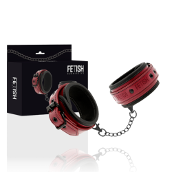 FETISH SUBMISSIVE DARK ROOM ESPOSAS CUERO VEGANO CON FORRO DE NEOPRENO 2