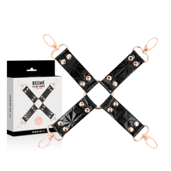 BEGME BLACK EDITION HOG TIE CUERO VEGANO 2