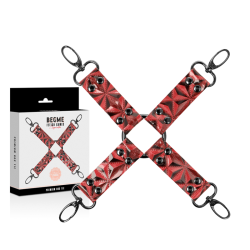 BEGME RED EDITION HOG TIE CUERO VEGANO 2