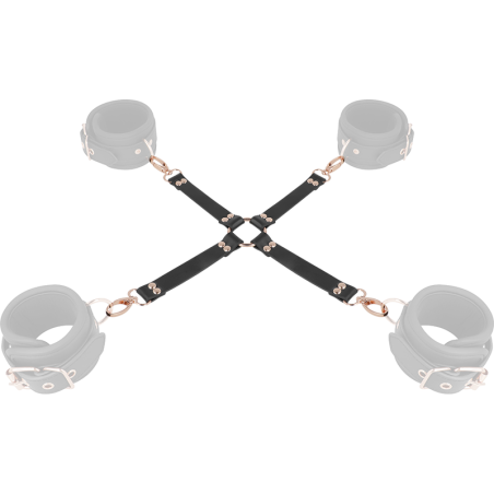 COQUETTE CHIC DESIRE FANTASY HOG TIE CUERO VEGANO