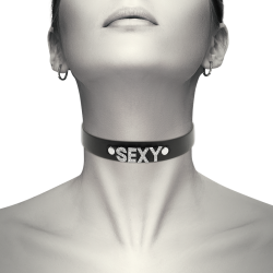 COQUETTE CHIC DESIRE CHOKER CUERO VEGANO SEXY 2