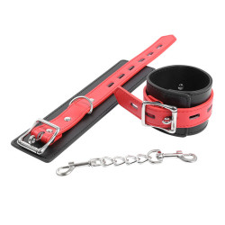 OHMAMA FETISH LOCK BUCKLE WRIST RESTRAINTS 2