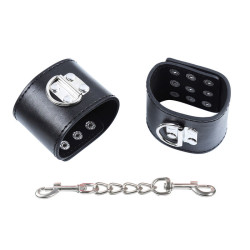 OHMAMA FETISH RESTRICCIONES MUNECA CON BROCHE DE METAL 2