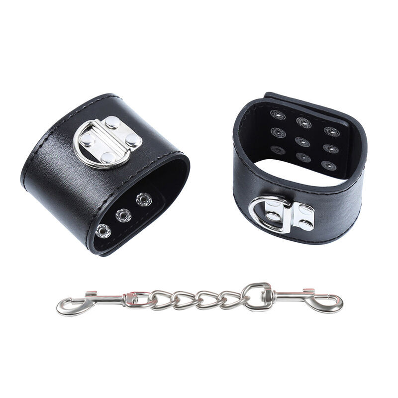 OHMAMA FETISH RESTRICCIONES MUNECA CON BROCHE DE METAL