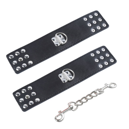 OHMAMA FETISH RESTRICCIONES MUNECA CON BROCHE DE METAL