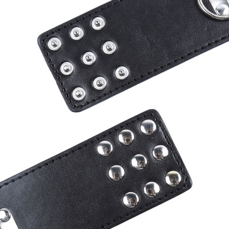 OHMAMA FETISH RESTRICCIONES MUNECA CON BROCHE DE METAL