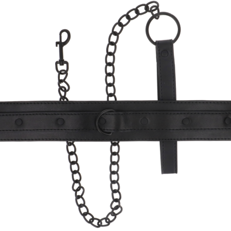 INTENSE FETISH COLLAR DE CUERO VEGANO
