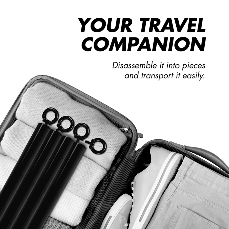 FETISH SUBMISSIVE BONDAGE BARRA SEPARADORA AJUSTABLE 4 PIEZAS