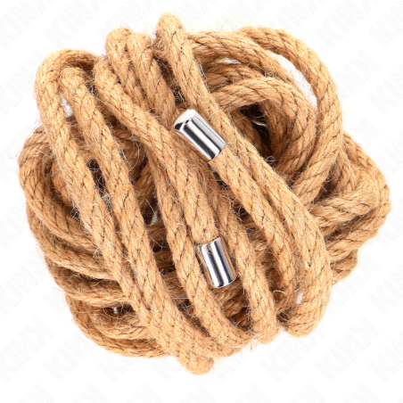 KINK CUERDA DE CANAMO 5 METROS CON CABEZA DE METAL