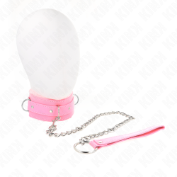KINK COLLAR CON CORREA 65 CM CON RESTRICCIONES ROSA AJUSTABLE 36 42 CM X 55 CM 2