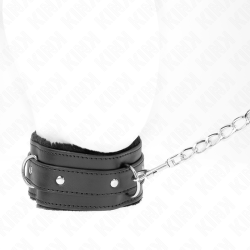 KINK COLLAR CON CORREA 65 CM CON RESTRICCIONES NEGRO AJUSTABLE 36 42 CM X 55 CM 2