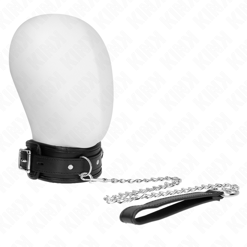 KINK COLLAR CON CORREA 65 CM MODELO BASICO MODELO 1 53 X 6 CM