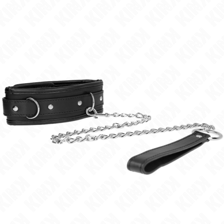 KINK COLLAR CON CORREA 65 CM MODELO BASICO MODELO 1 53 X 6 CM