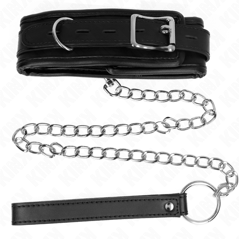 KINK COLLAR CON CORREA 65 CM MODELO BASICO MODELO 1 53 X 6 CM